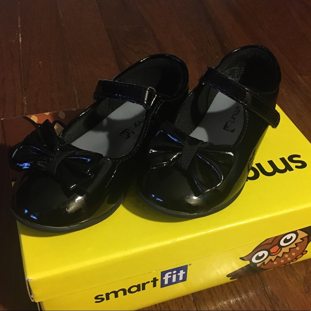 Toddler Black Dress Shoes